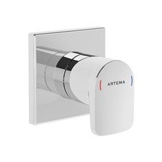 Artema Root Square A42729 Ankastre Stop Valf, Krom